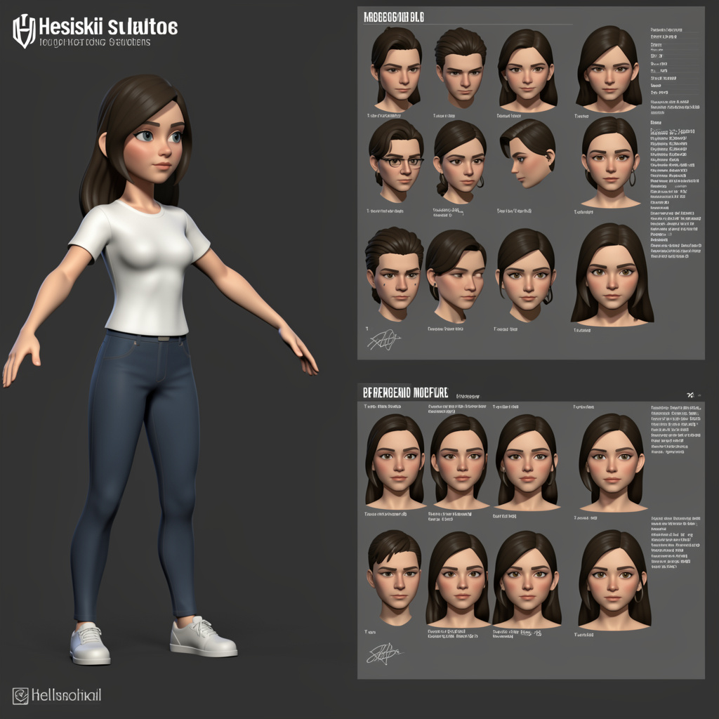 Professional 3D modeling portfolio work by Helsinki students